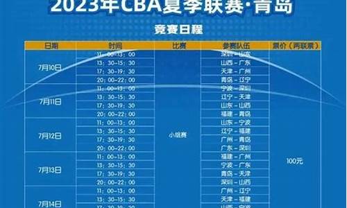 cba夏季联赛明日开打_cba夏季对抗赛