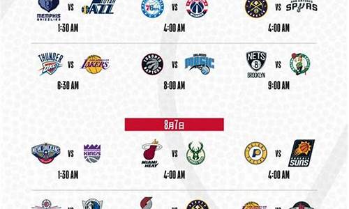 今日nba比赛赛程季后赛结果_今日nba比赛赛程季后赛结果