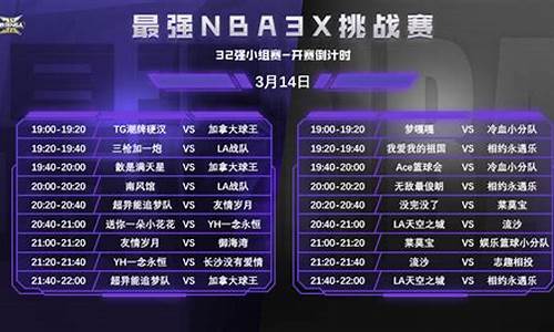 nba赛程季后赛-nba赛程