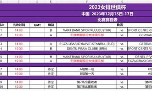 排球决赛时间表2022-排球决赛时间表2023最新